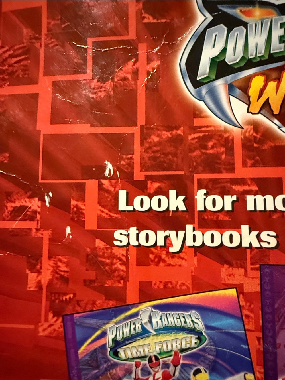 Power Ranger Wild Force Book - Picture 4 of 4